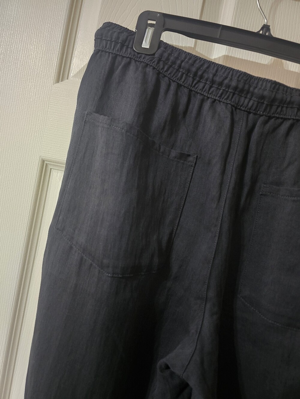 Calypso St. Barth Wide Leg Flowy Soft Lyocell Stretch Waist Loose Pull On Pants. - Picture 8 of 11